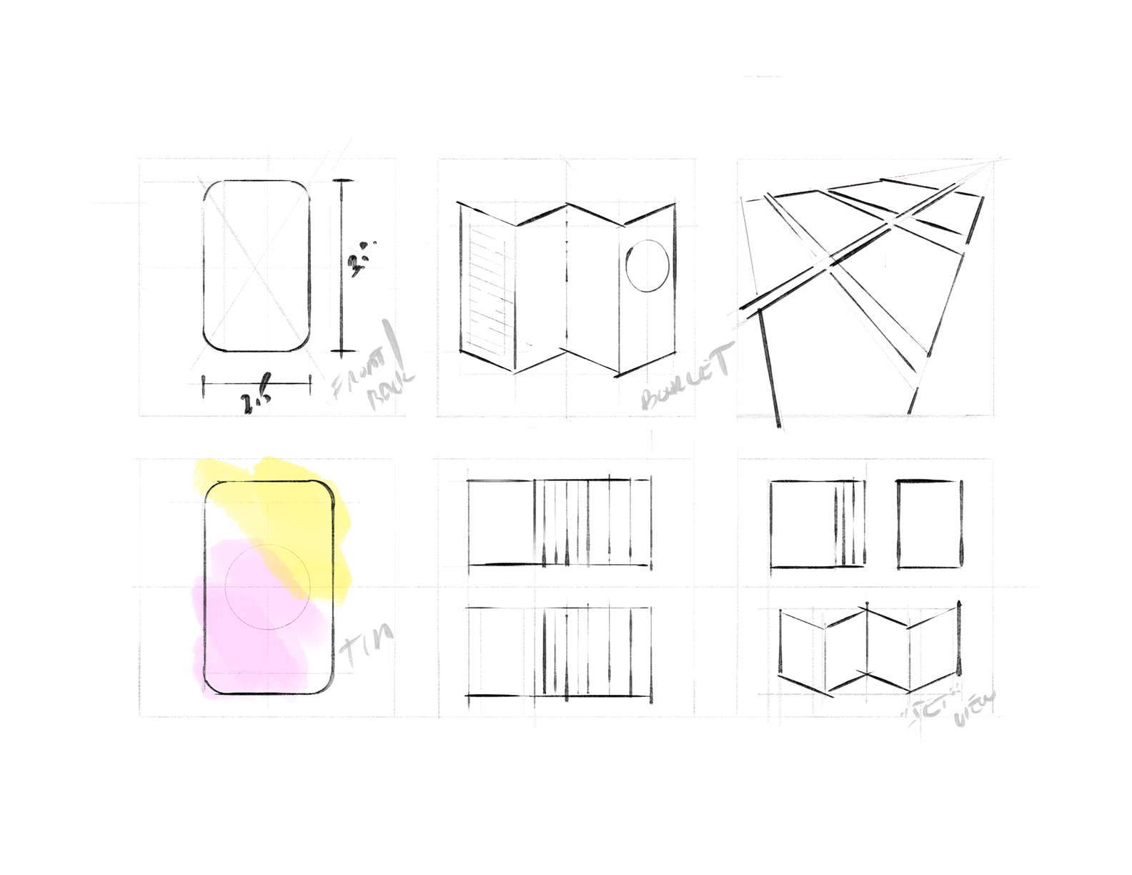 Wine Cards - Sketch